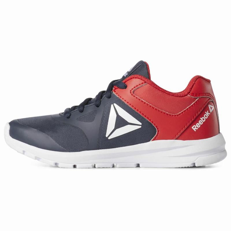 Reebok Rush Runner Bežecké Tenisky Chlapcenske - Námornícka Modrá/Červené VG7834KB